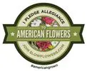 American Flowers pledge badge